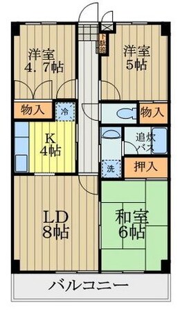 カーサグランデの物件間取画像